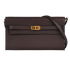 Kelly To Go Cavale Wallet in Evercolor Chocolat, &pound;6,200, Handbags, Brown, Leather, Front view